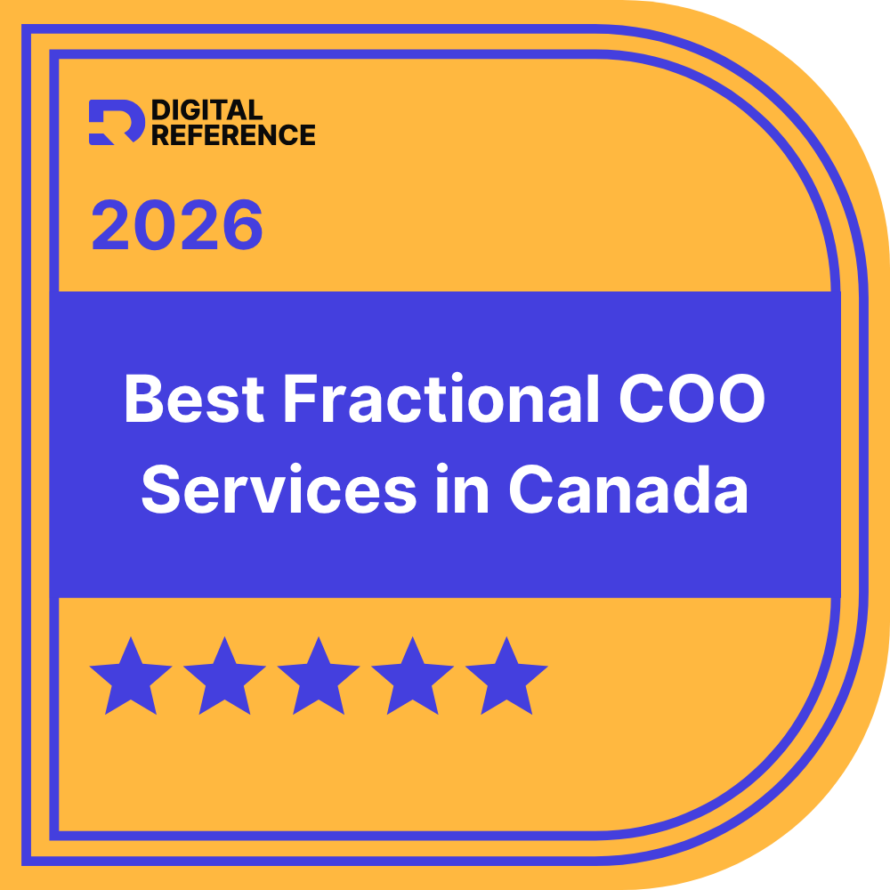 Digital Reference — Best Fractional COO Services in Canada 2026 award badge